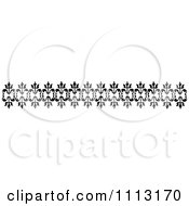 Poster, Art Print Of Vintage Black And White Decorative Border Design Element 2