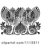 Poster, Art Print Of Vintage Black And White Art Deco Pattern