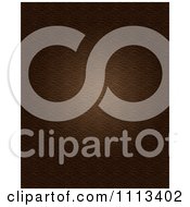 Poster, Art Print Of Textured Brown Leather Background