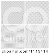 Clipart Gray Patterned Backgrounds Royalty Free Vector Illustration