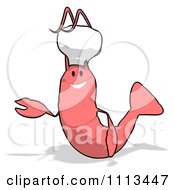 Clipart Happy Chef Presenting Royalty Free CGI Illustration by Julos