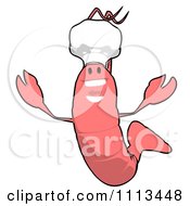 Clipart Happy Chef Shrimp 3 Royalty Free CGI Illustration by Julos