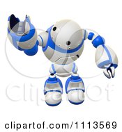 Poster, Art Print Of 3d Rogi Robot Reaching Out To Grab 2