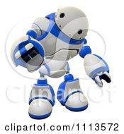 Poster, Art Print Of 3d Rogi Robot Reaching Out To Grab 1