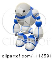 Poster, Art Print Of 3d Rogi Robot Facing Left