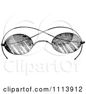 Poster, Art Print Of Vintage Black And White Spectacles