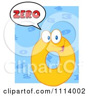 Poster, Art Print Of Talking Yellow Zero Mascot 3