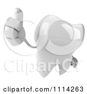 Clipart 3d Dental Tooth Holding A Thumb Up Royalty Free CGI Illustration by Julos