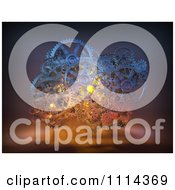 Clipart 3d Gear Cogs Royalty Free CGI Illustration