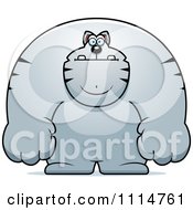 Poster, Art Print Of Buff Gray Cat