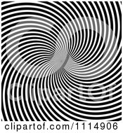 Poster, Art Print Of Black And White Swirl Background 1