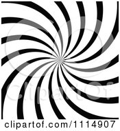 Poster, Art Print Of Black And White Swirl Background 2