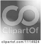 Poster, Art Print Of Black And White Tile Texture Background 3