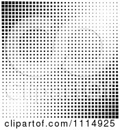 Poster, Art Print Of Black And White Tile Texture Background 4