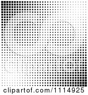 Clipart Black And White Tile Texture Background 4 Royalty Free Vector Illustration
