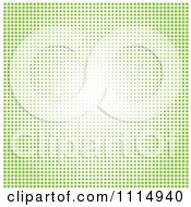 Clipart Green Dot Grain Background 1 Royalty Free Vector Illustration