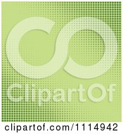 Clipart Green Dot Grain Background 3 Royalty Free Vector Illustration