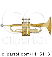Poster, Art Print Of Brass Trumpet