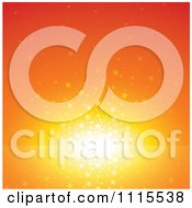 Clipart Orange Starburst Background 1 Royalty Free Vector Illustration by dero