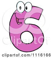 Happy Pink Number Six