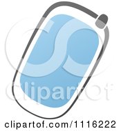 Poster, Art Print Of Blue And Black Cell Phone 1