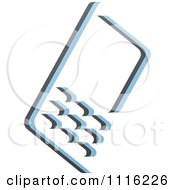 Poster, Art Print Of Blue And Black Cell Phone 2