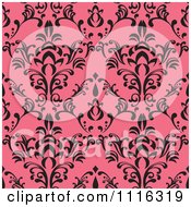 Poster, Art Print Of Seamless Pink And Black Pattern