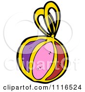 Poster, Art Print Of Christmas Bauble Ornament 2