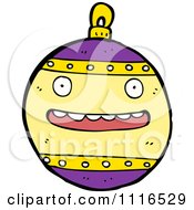 Clipart Christmas Bauble Ornament 5 Royalty Free Vector Illustration