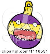 Clipart Christmas Bauble Ornament 7 Royalty Free Vector Illustration