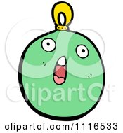 Clipart Christmas Bauble Ornament 9 Royalty Free Vector Illustration