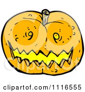 Poster, Art Print Of Halloween Jackolantern Pumpkin 5