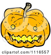 Poster, Art Print Of Halloween Jackolantern Pumpkin 7