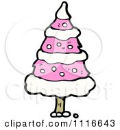 Poster, Art Print Of Pink Christmas Tree 3