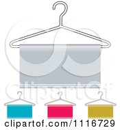 Hanger And Cloth Icons