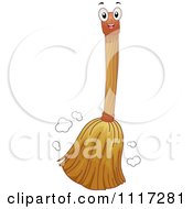 Poster, Art Print Of Happy Broom Sweeping