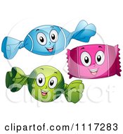 Poster, Art Print Of Happy Wrapped Candies