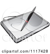 Stylus Pen Drawing On A Computer Graphics Tablet