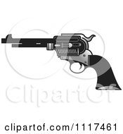 Poster, Art Print Of Silver And Black Pistol Firearm Gun