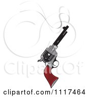 Poster, Art Print Of Smoking Pistol Firearm Gun