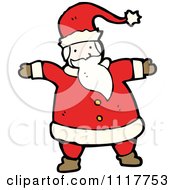 Poster, Art Print Of Happy Xmas Santa Claus 2