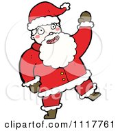 Poster, Art Print Of Happy Xmas Santa Claus 8