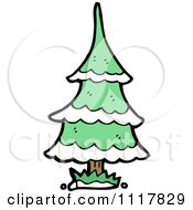 Poster, Art Print Of Green Xmas Tree 3