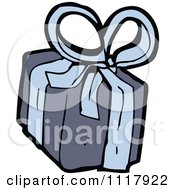 Cartoon Xmas Gift Box Present 13 Royalty Free Vector Clipart