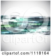 Clipart Of Abstract Blurred Rectangles On A Shaded Background Royalty Free Vector Illustration by KJ Pargeter