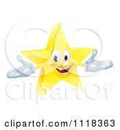 3d Star Mascot