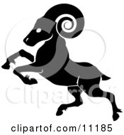 The Ram Of The Capricorn The Zodiac Clipart Illustration