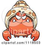 Poster, Art Print Of Angry Hermit Crab