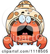 Poster, Art Print Of Frightened Hermit Crab
