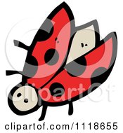 Poster, Art Print Of Red Ladybug Beetle 7